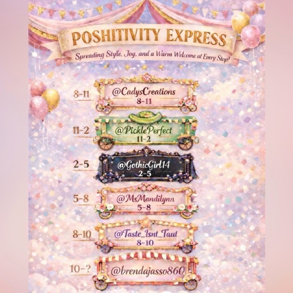 Other - gothicgirl14 Is Live!! On The Poshativity Express